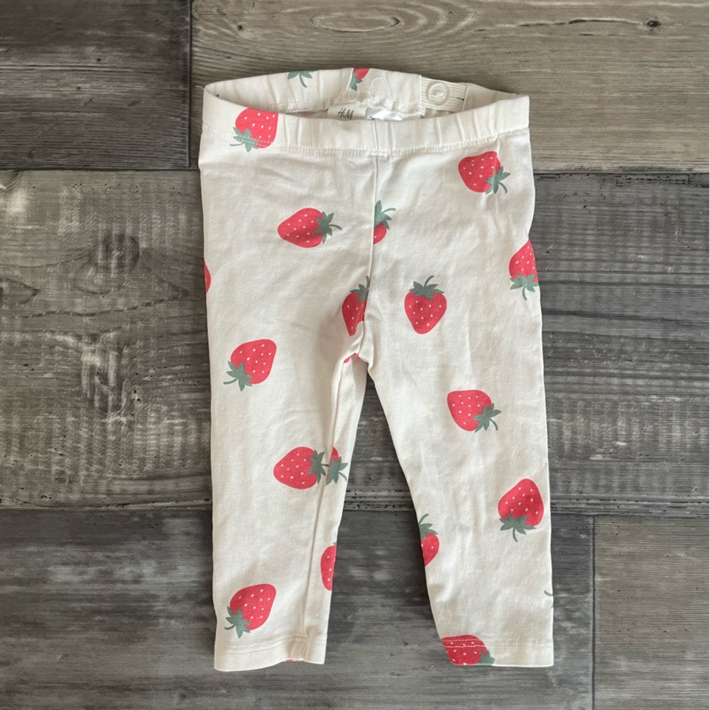 Strawberry H&M Baby Leggings